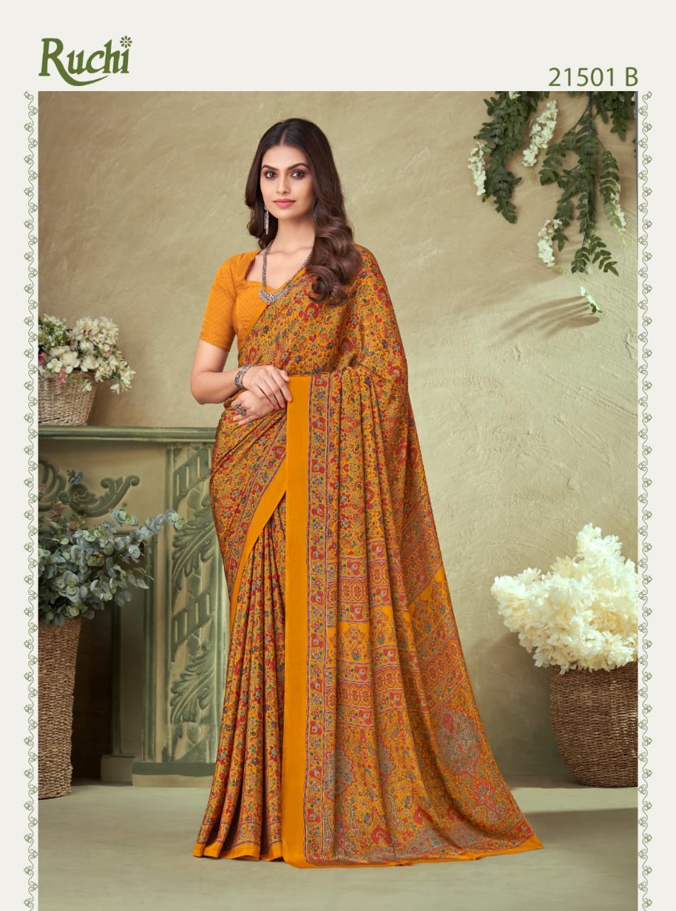 Ruchi Saree Vivanta Silk 16th Edition 21501-B