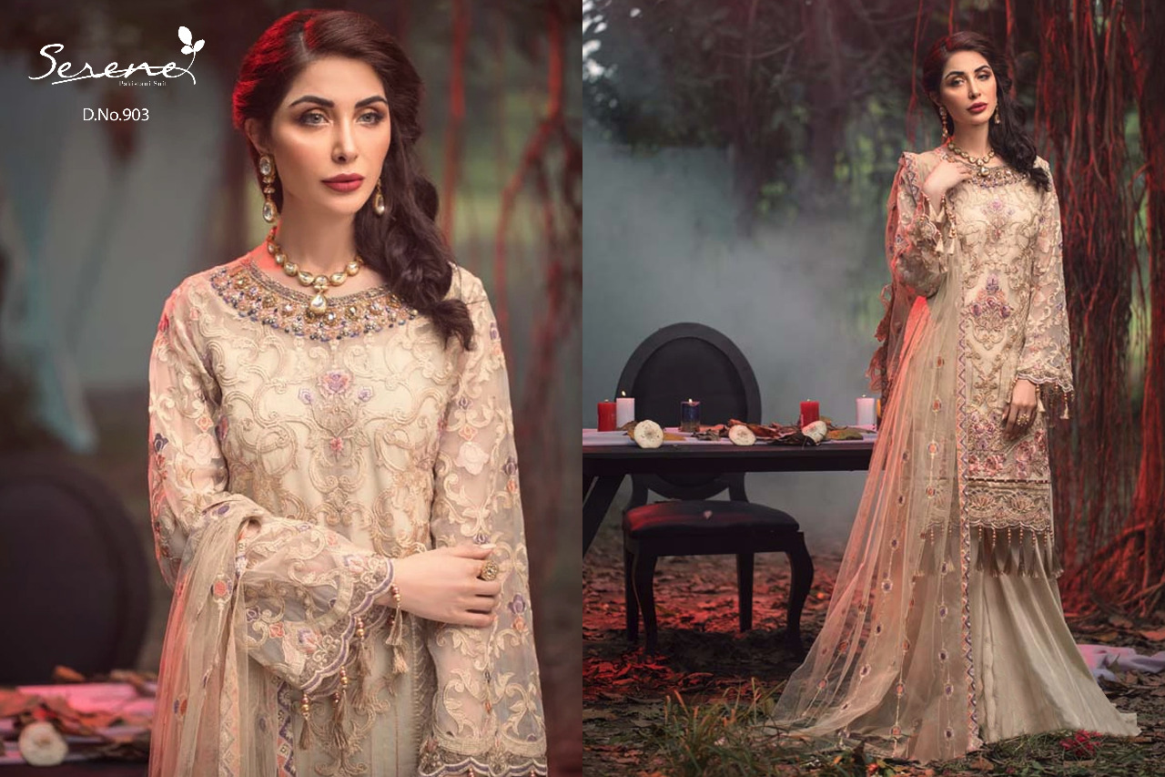 Serene Pakistani Suits Adan's Melody 903