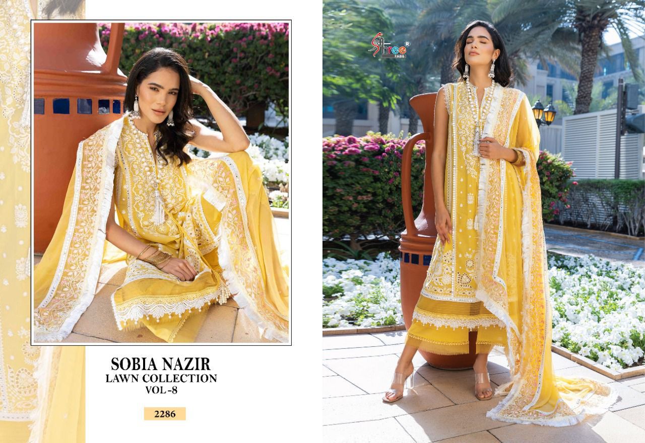 Shree Fab Sobia Nazir Lawn Collection 2286