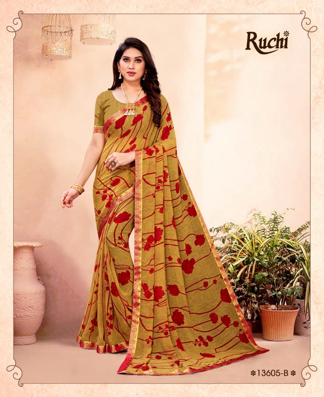 Ruchi Saree Aruni 13605-B