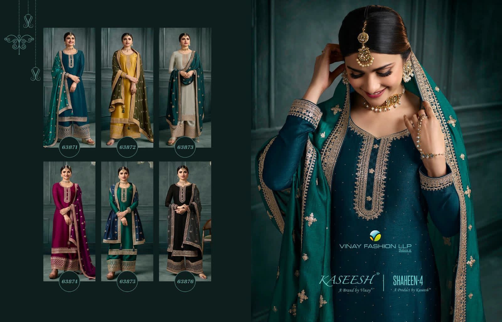 Vinay Fashion Kaseesh Shaheen 63871-63876