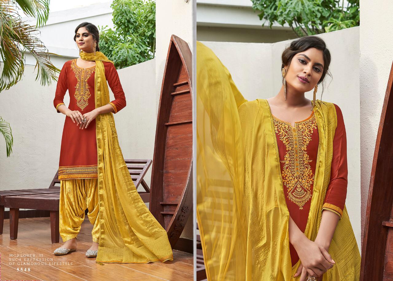 Kessi Fabrics Shangar By Patiala House 5548