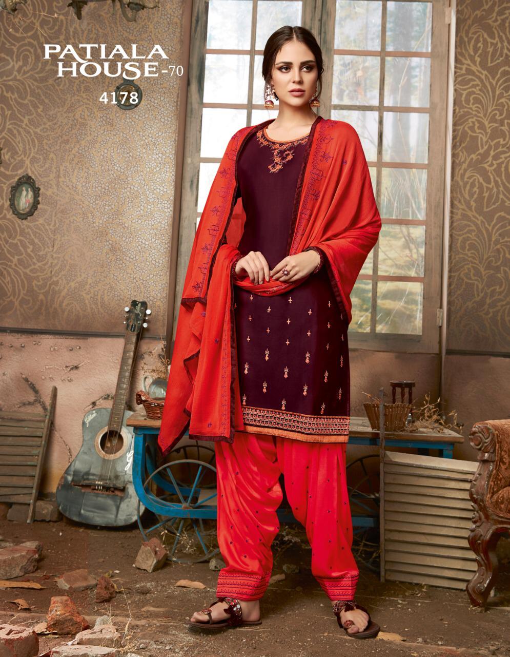 Kessi Fabrics Patiala House 4178