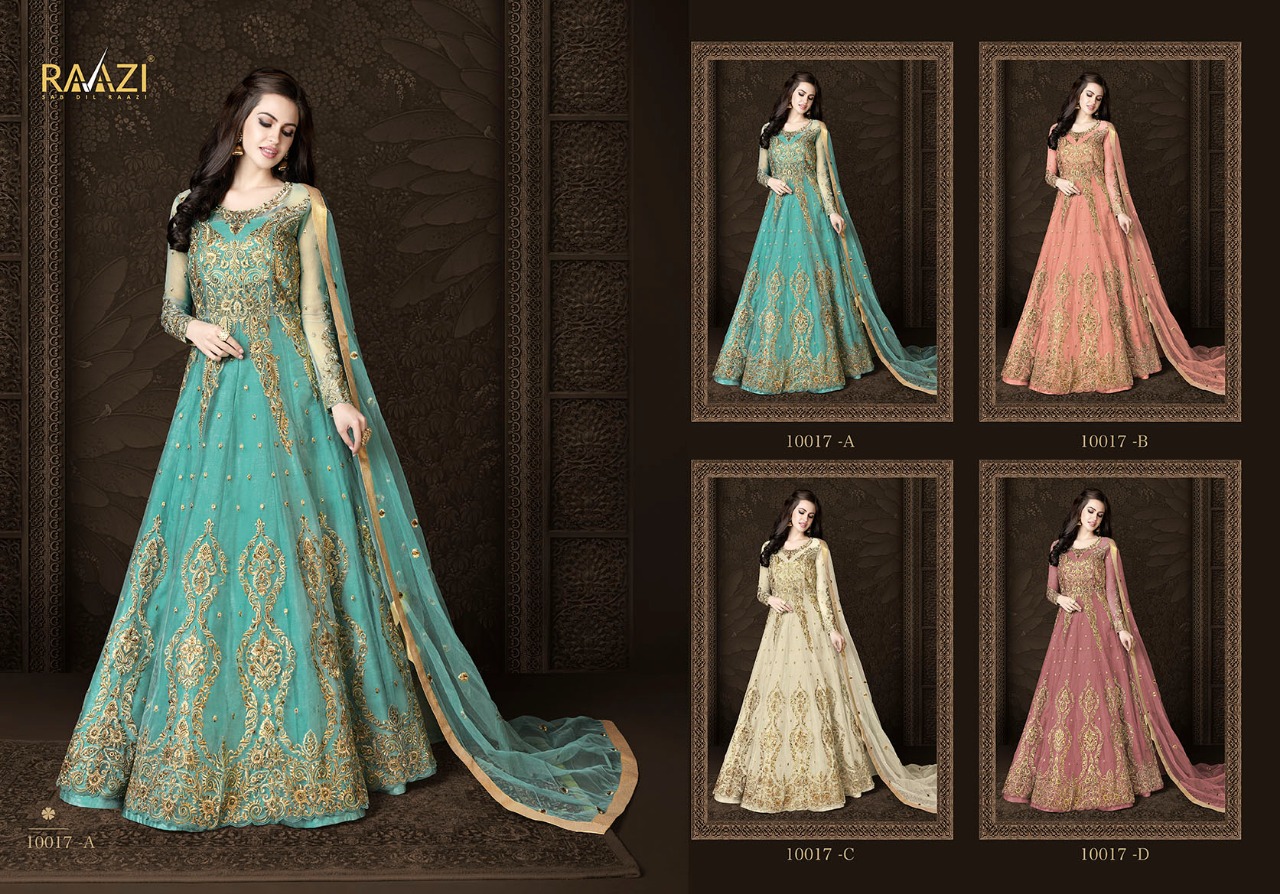 Rama Fashions Raazi Aroos 10017 Colors