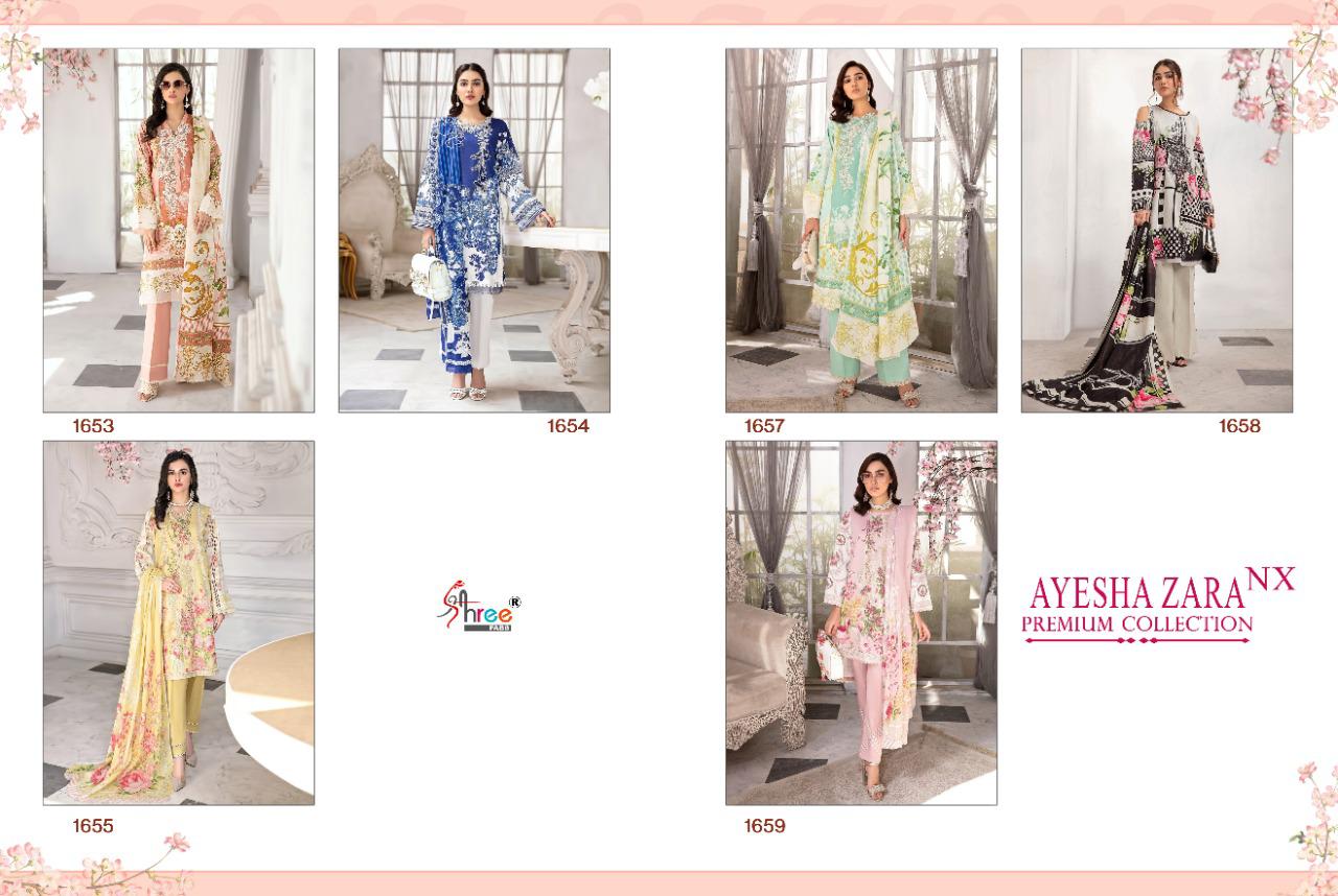 Shree Fab Ayesha Zara Nx Premium Collection 1653-1659