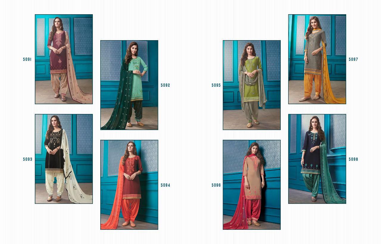 Kessi Fabrics Patiala House 5091-5098