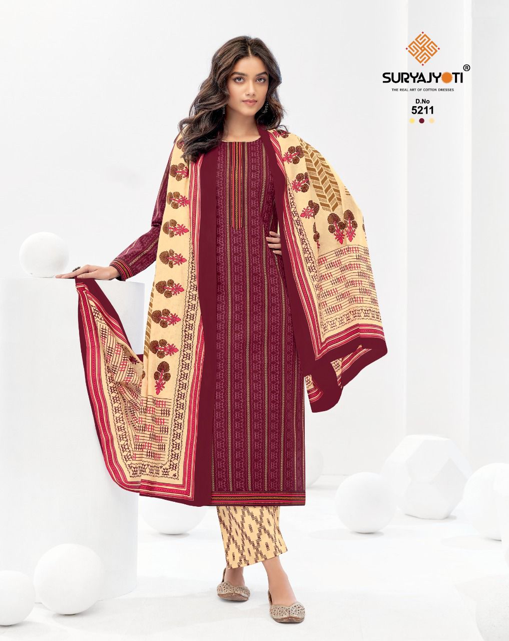 Suryajyoti Premium Trendy Cottons 5211