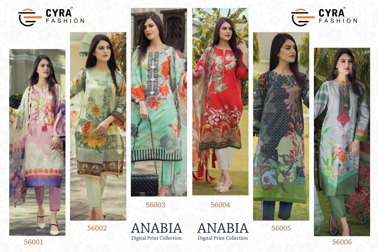Cyra Fashion Anabia 56001-56006