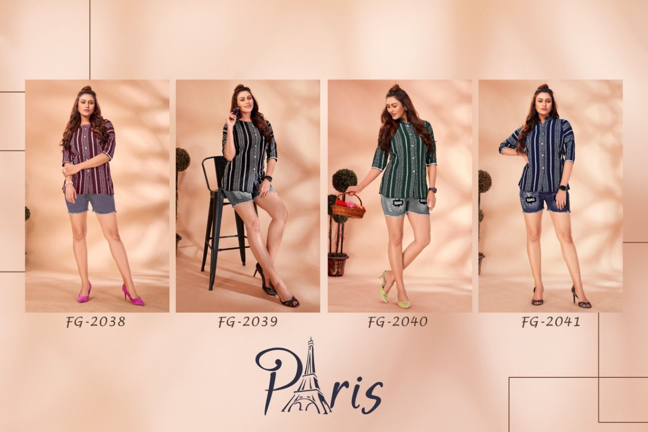 Fashion Galleria Paris FG-2038 to FG-2041