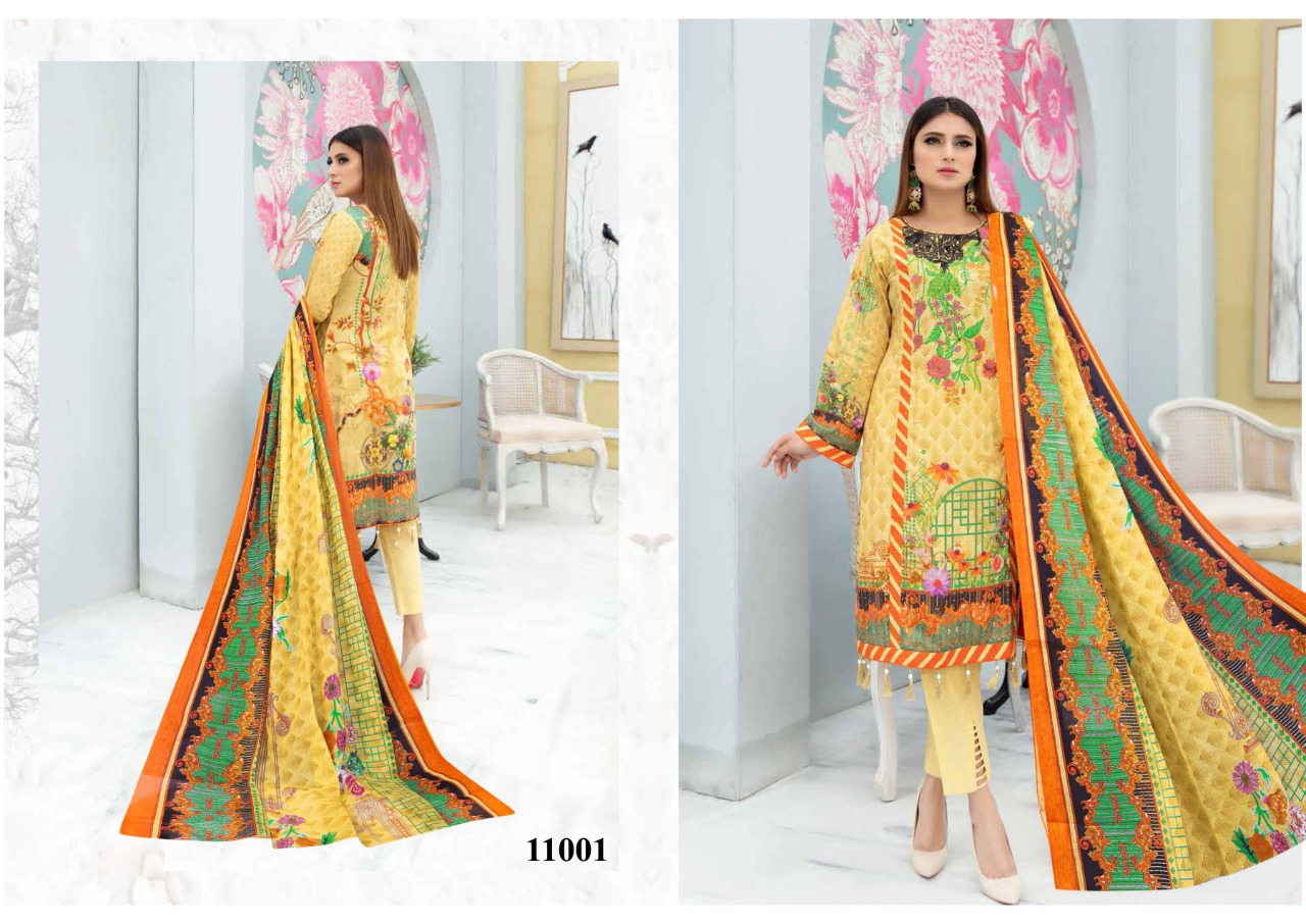 Iris Vol-11 Karachi Cotton 11001