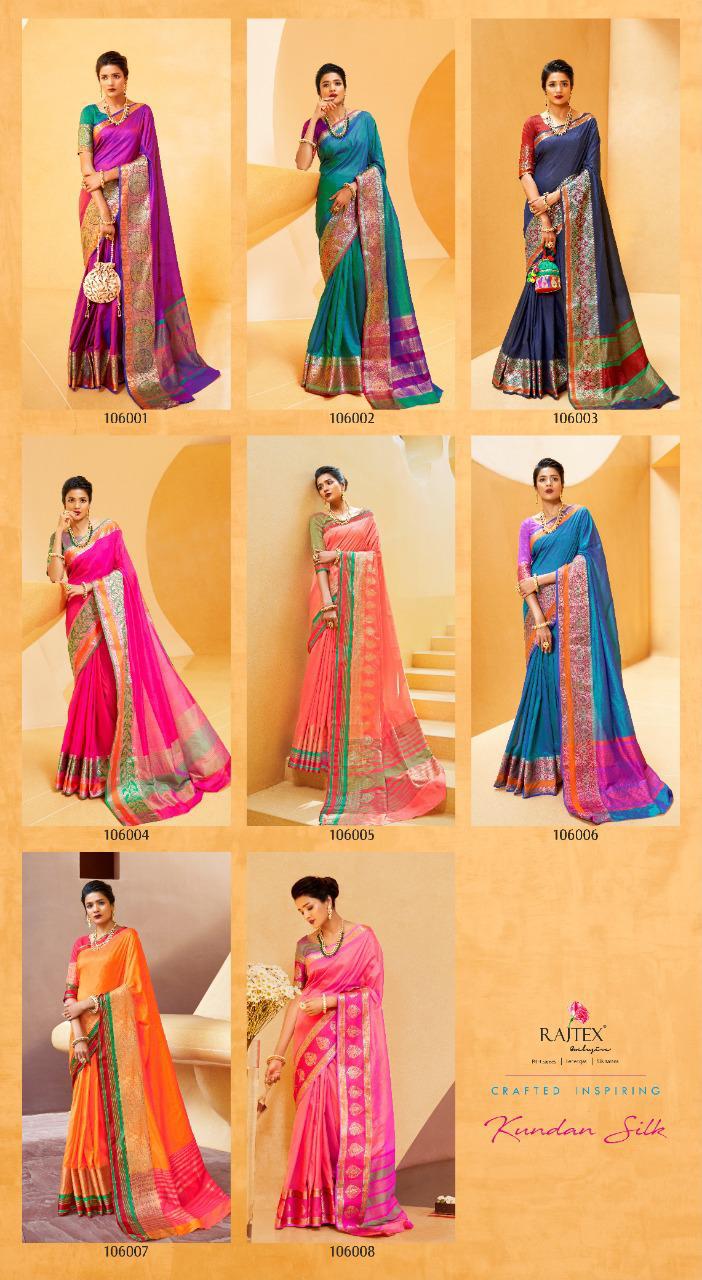 Rajtex Kundan Silk 106001-106008