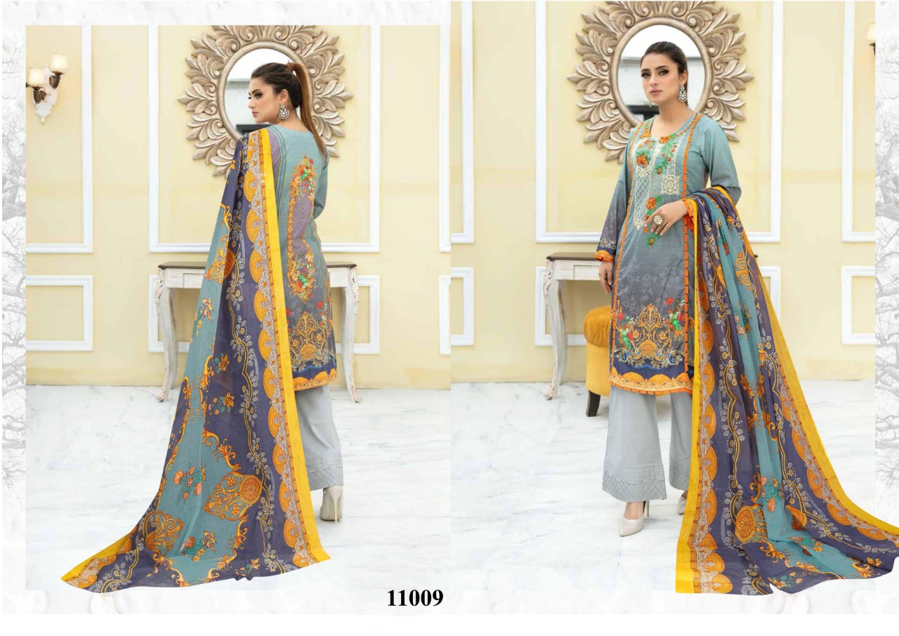 Iris Vol-11 Karachi Cotton 11009
