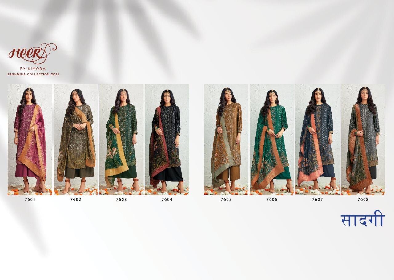 Kimora Fashion Heer Sadgi 7601-7608