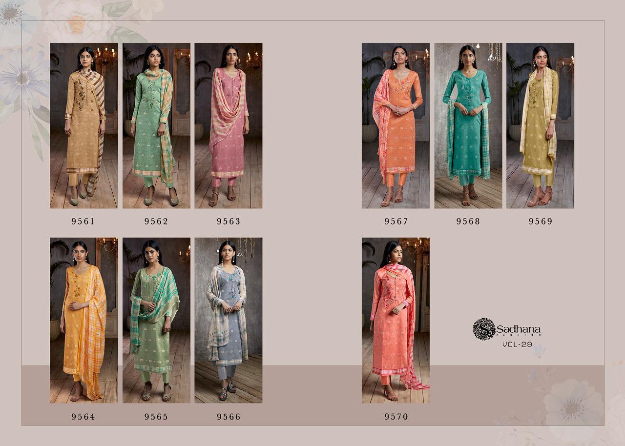 Sadhana Fashion 9561-9570