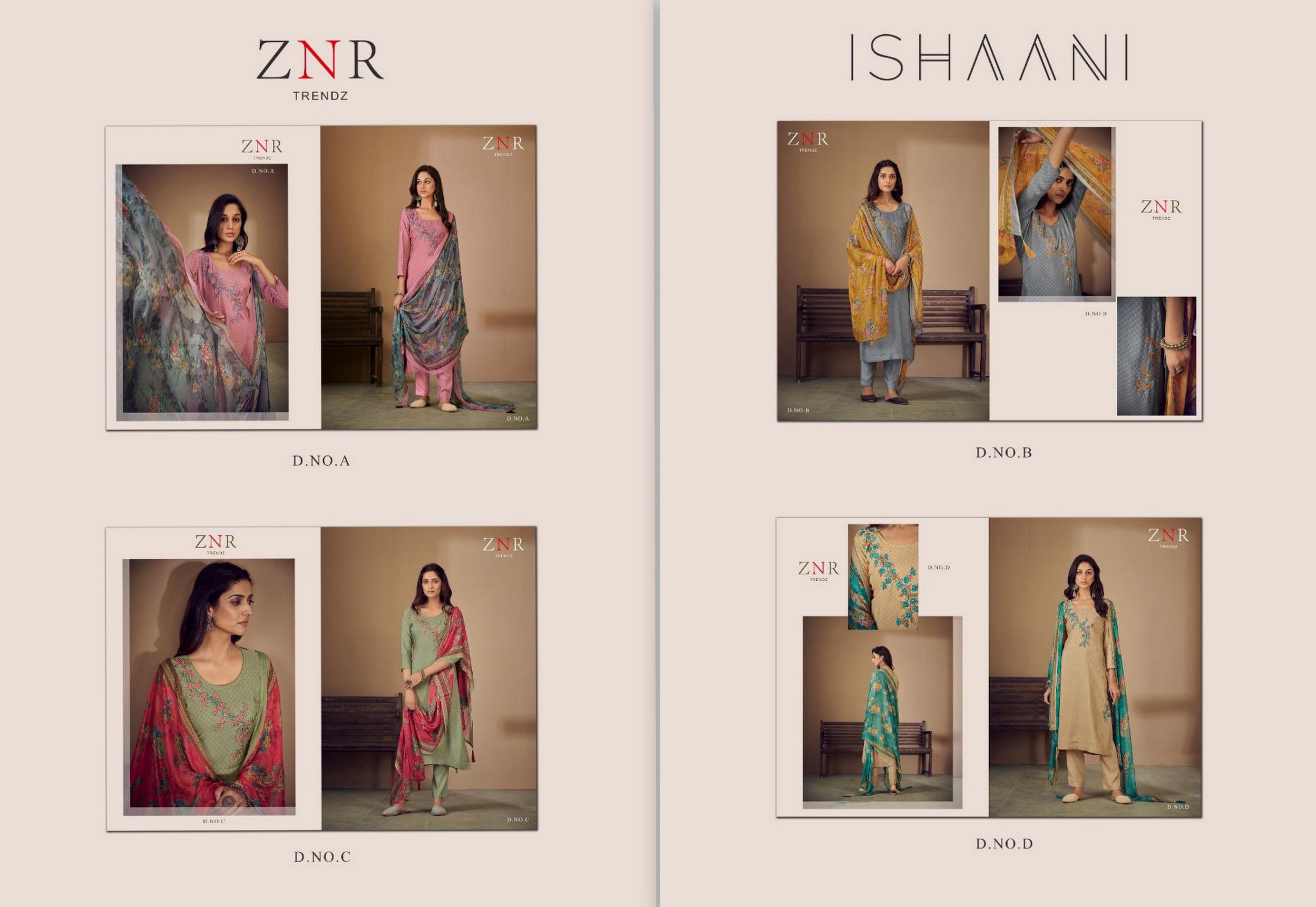 ZNR Trendz Ishaani Colors 