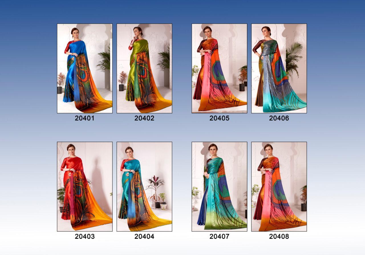 Varsiddhi Fashion Mintorsi Mor Pankh 20401-20408