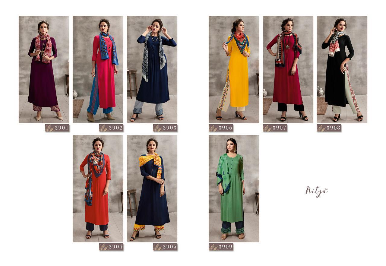 LT Fabrics Nitya 3901-3909