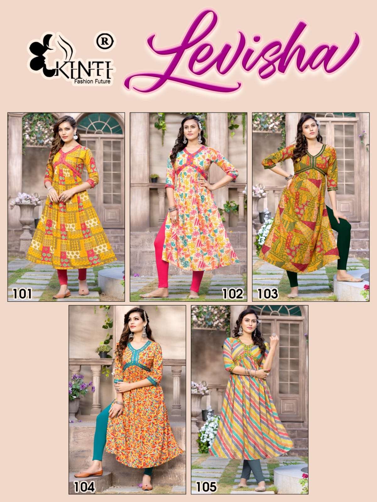 Kinti Fashion Levisha 101-105