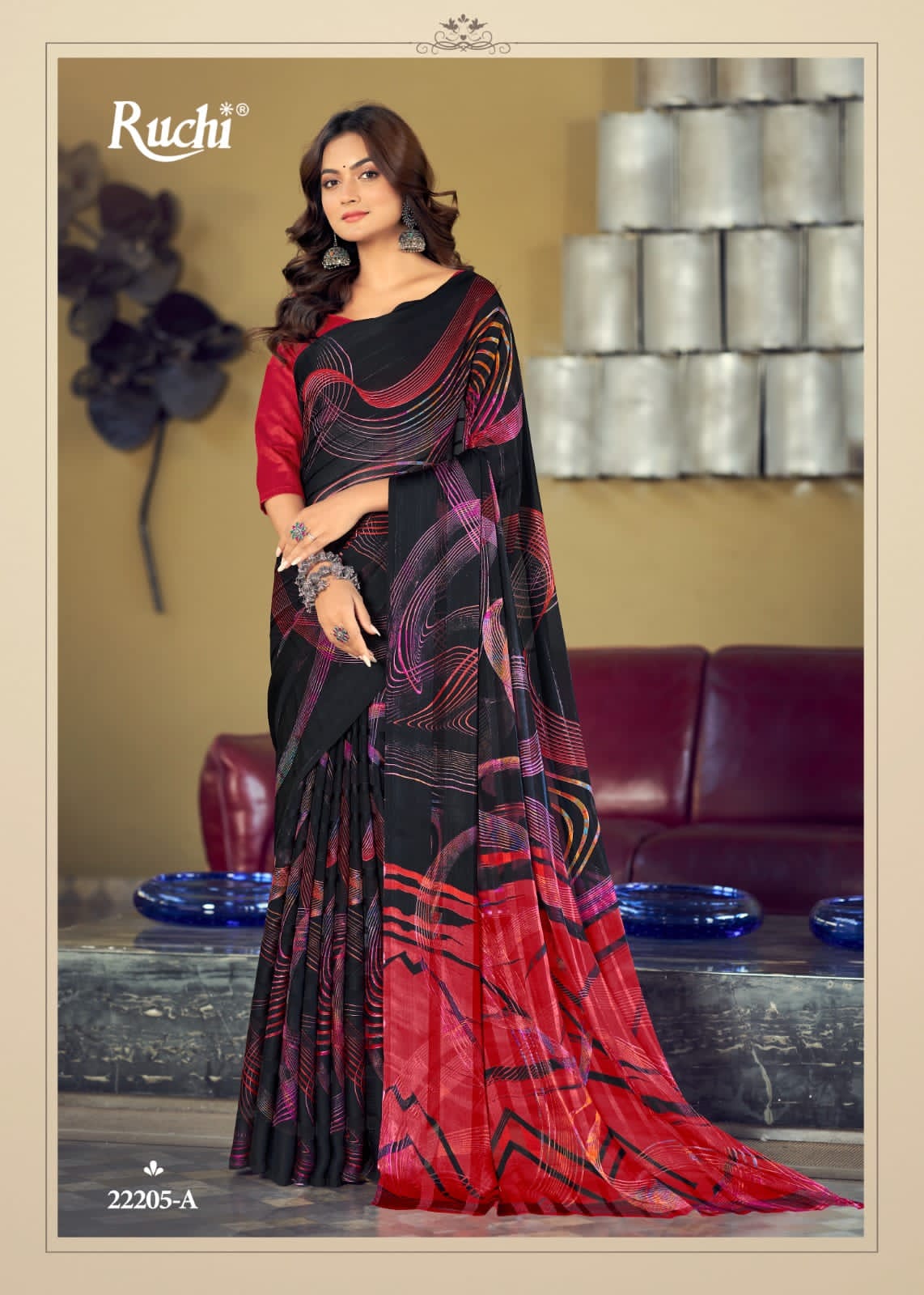 Ruchi Saree Vartika Silk 22205-A