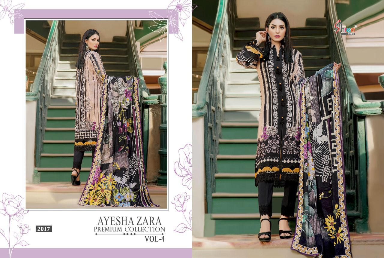 Shree Fab Ayesha Zara Premium Collection 2017