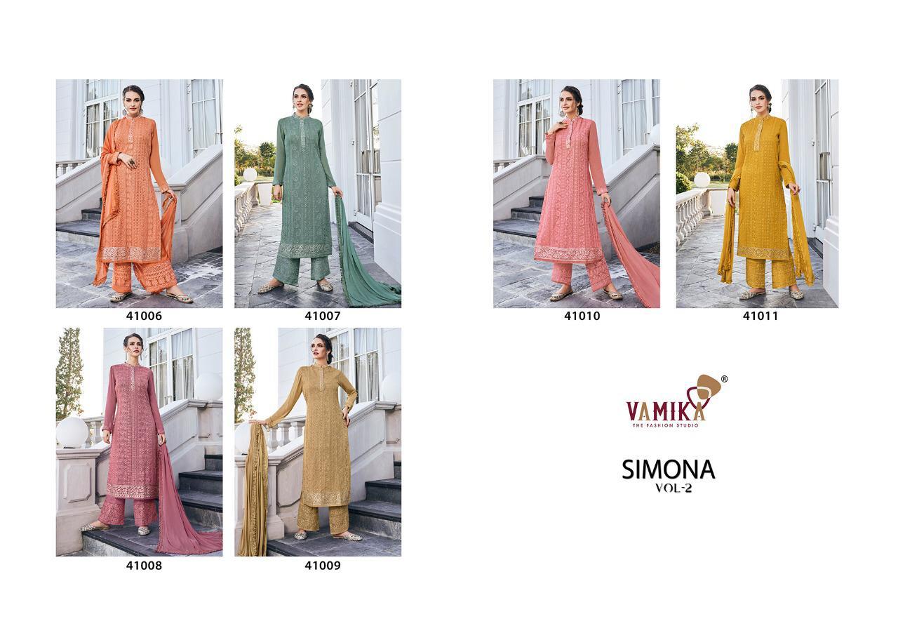 Arihant Fashion Vaamika Simona 41006-41011