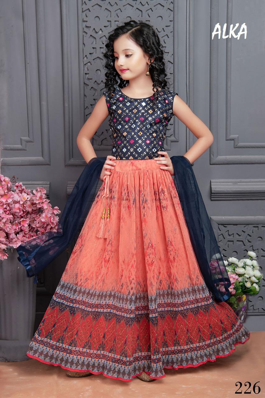 Buy Black Ethnic Wear Sets for Girls by PS Kids by Payal Singhal Online |  Ajio.com