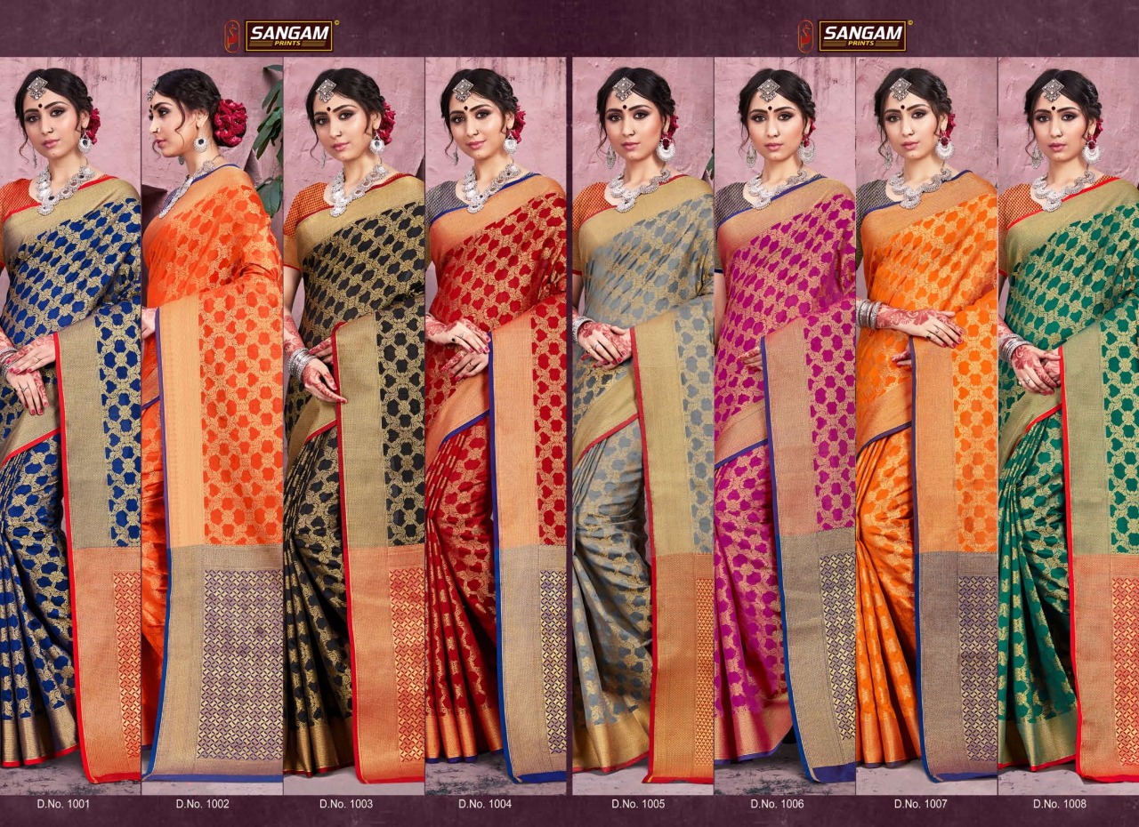 Sangam Prints Priyadarshini 1001-1008