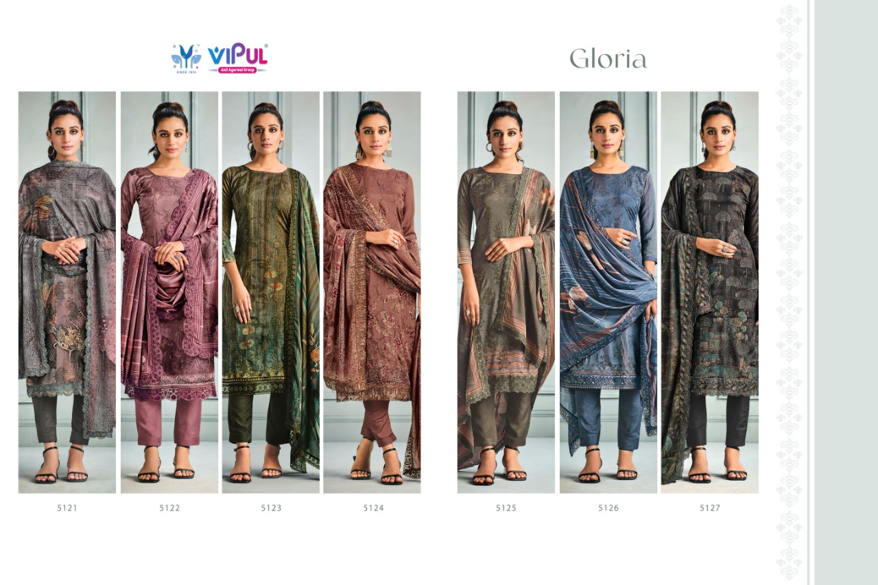 Vipul Fashion Gloria 5121-5127