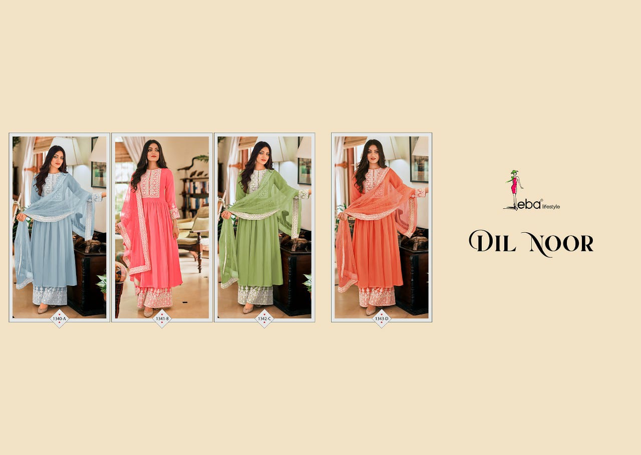 Eba Lifestyle Dil Noor 1340 Colors 
