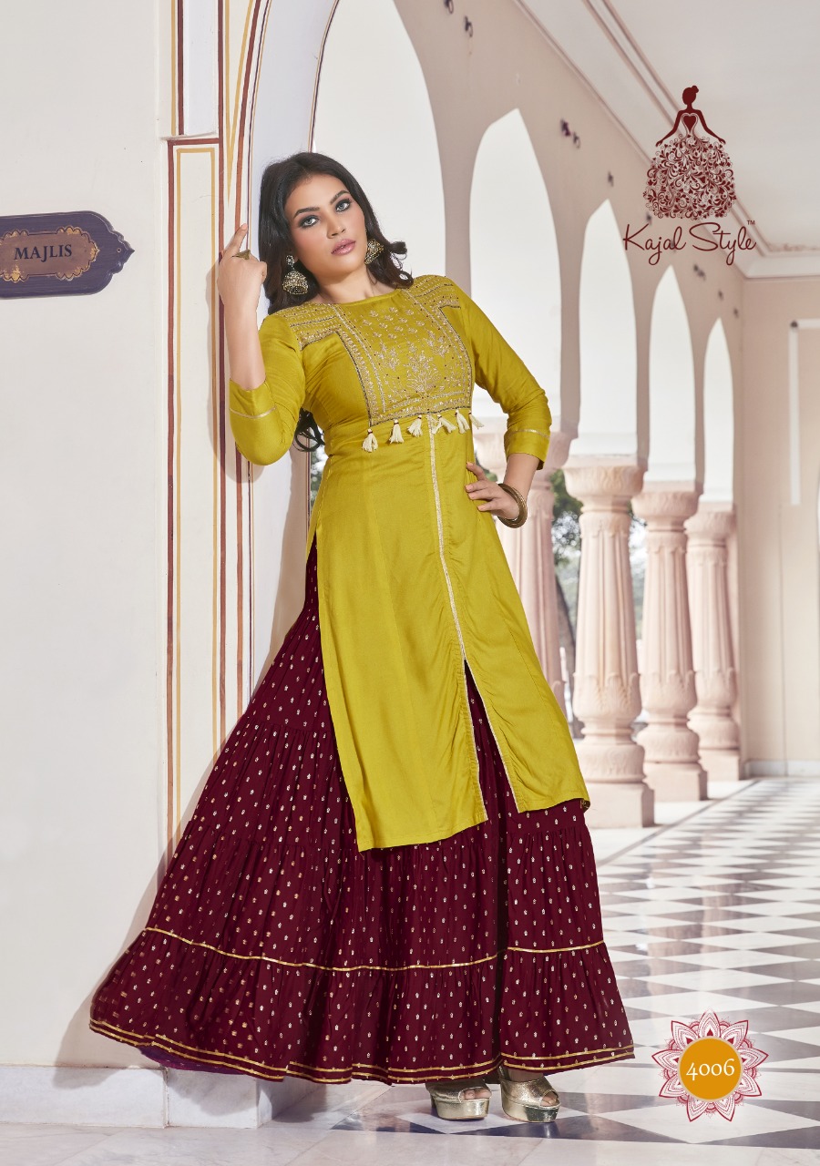Kajal Style Fashion Lakme 4006