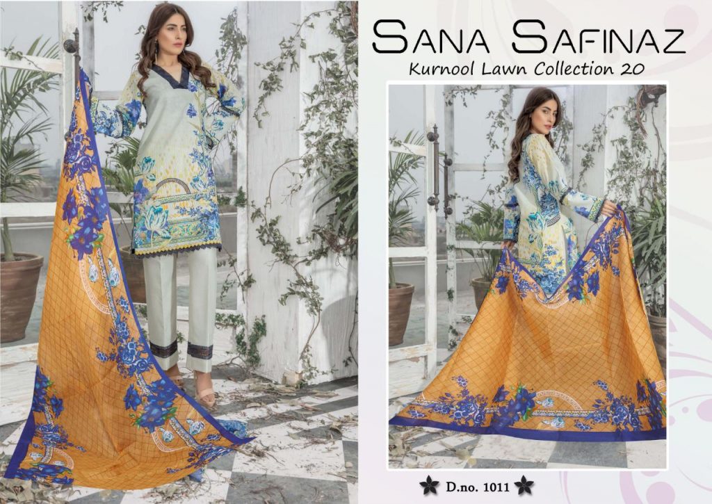 Sana Safinaz Kurnool Lawn Collection 1011