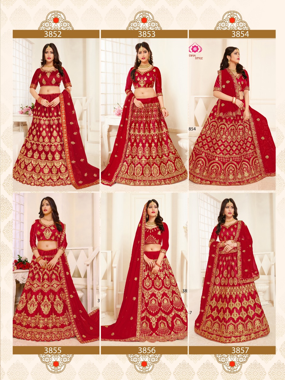 Sanskar Style The Wedding 3852 - 3857 