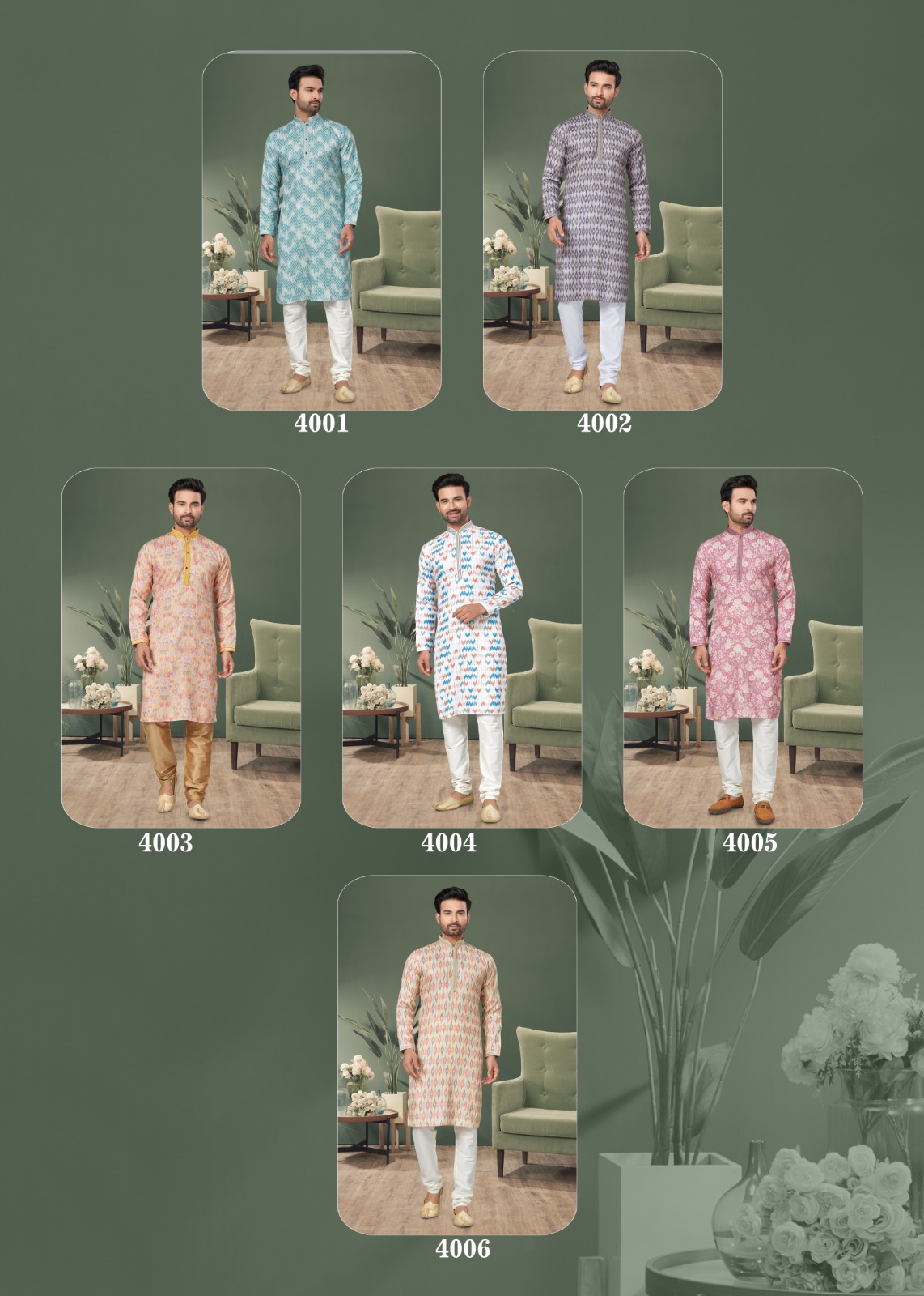 OUTLUK WEDDING COLLECTION VOL-4 4001 TO 4006