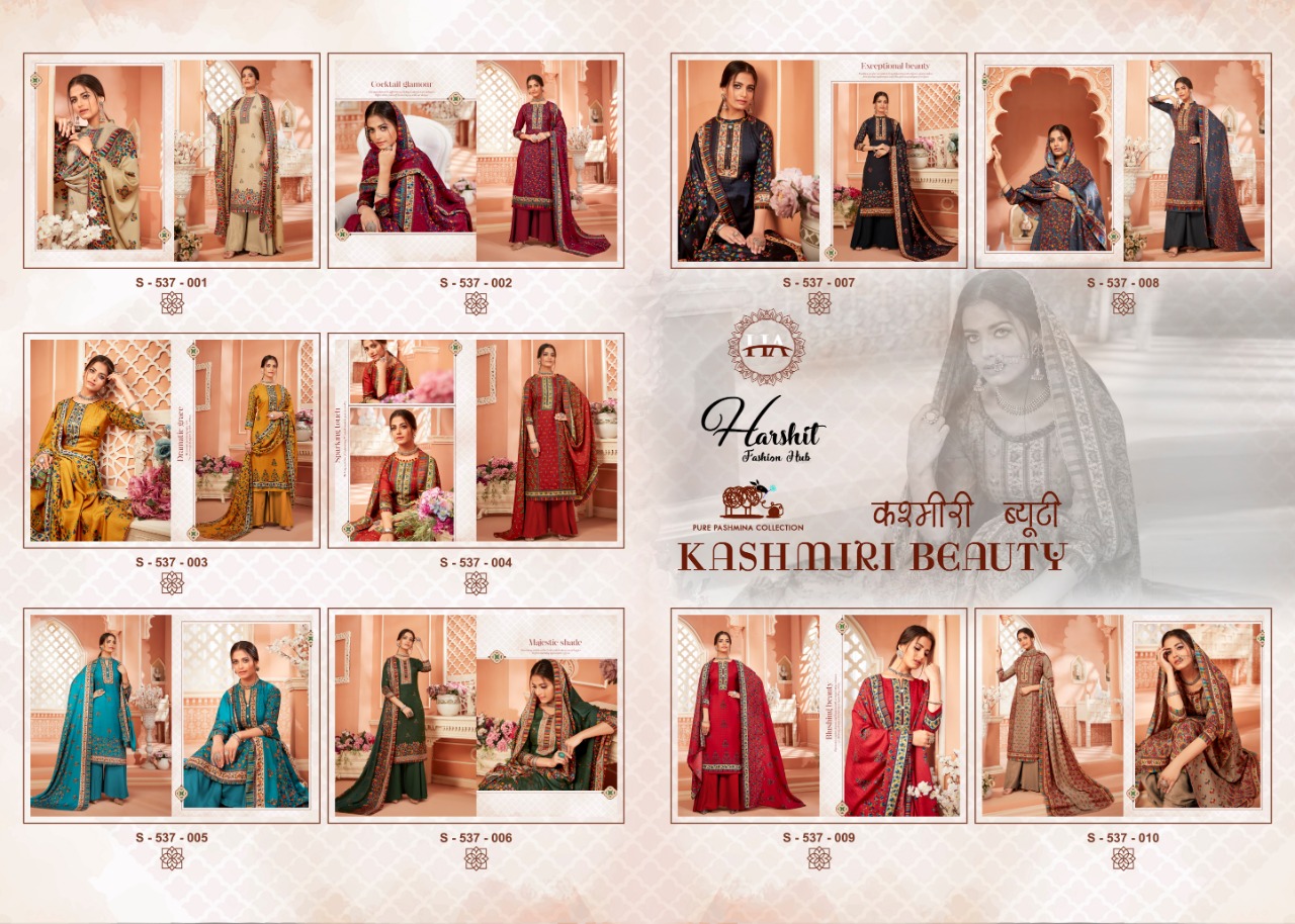Harshit Fashion Kashmiri Beauty 537-001-537-010 