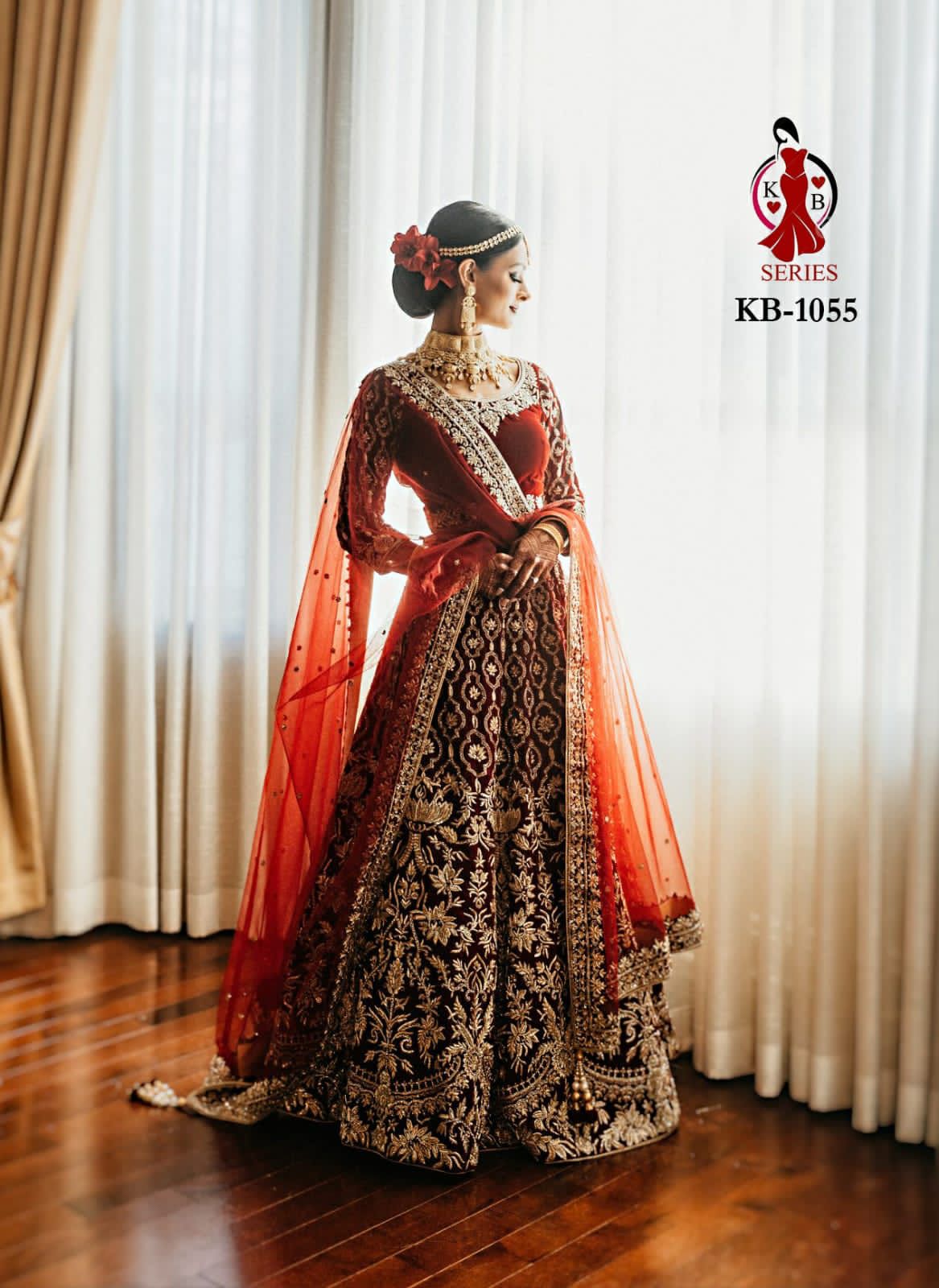KB Series Boutique Collection Bridal Lehenga KB-1055