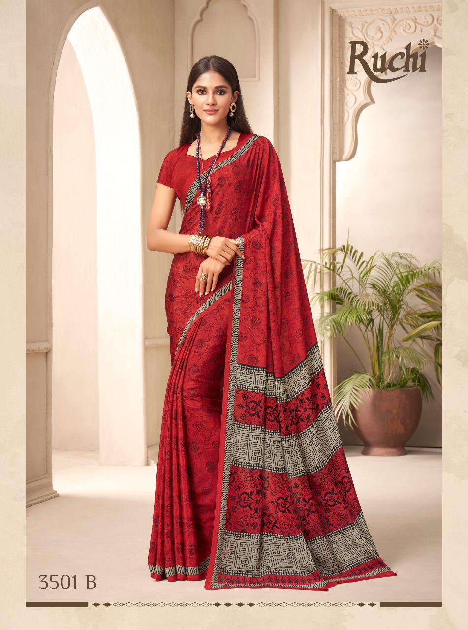 Ruchi Saree Alvira Silk 3501-B