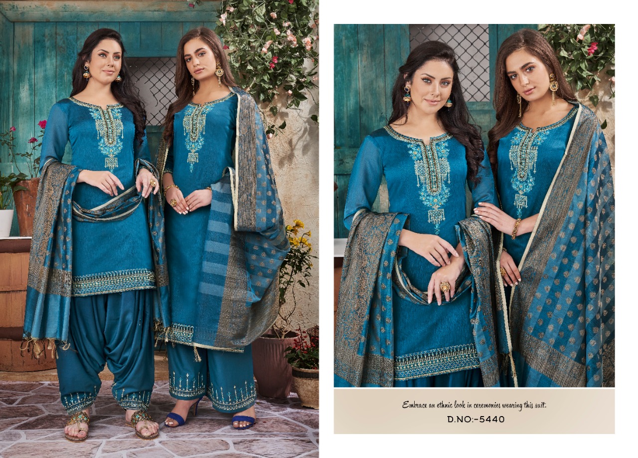 Kessi Fabrics Silk Patiyala 5440 
