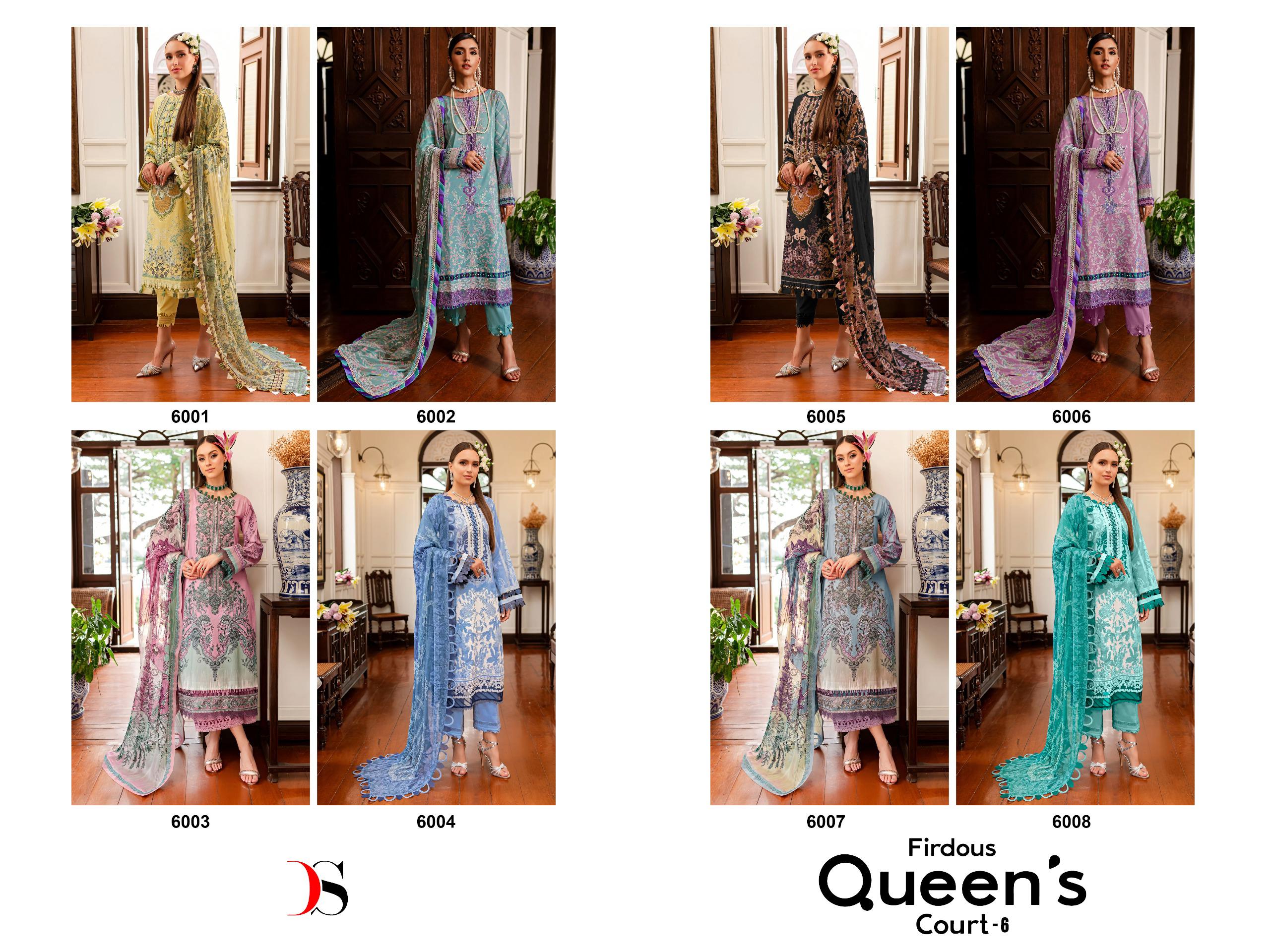 DEEPSY SUITS FIRDOUS QUEEN'S COURT - 6 6001 TO 6008