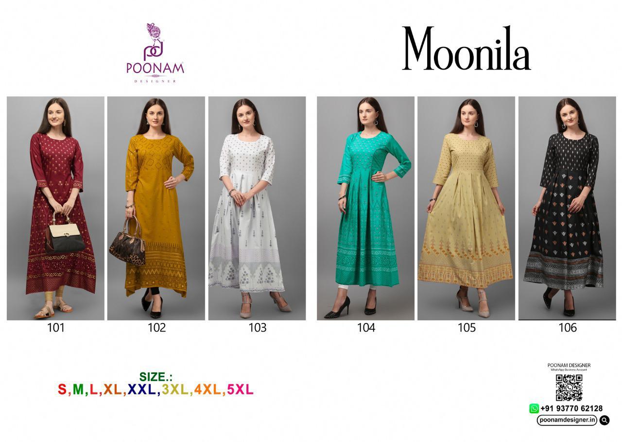 Poonam Designer Moonila 101-106
