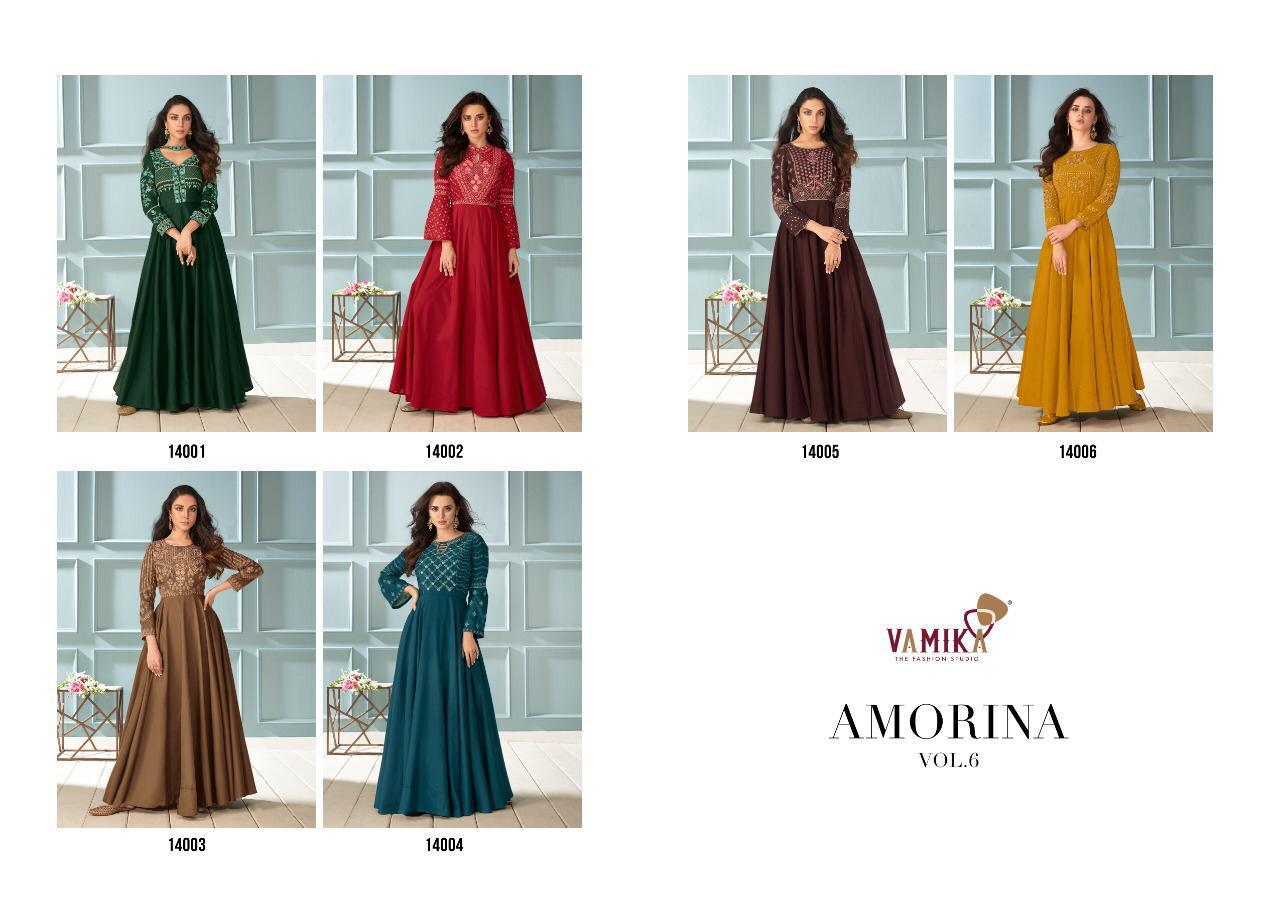 Vamika Fashions Amorina 14001-14006
