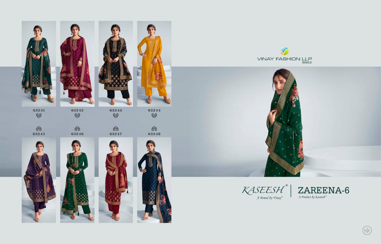Vinay Fashion Kaseesh Zareena 63241-63248