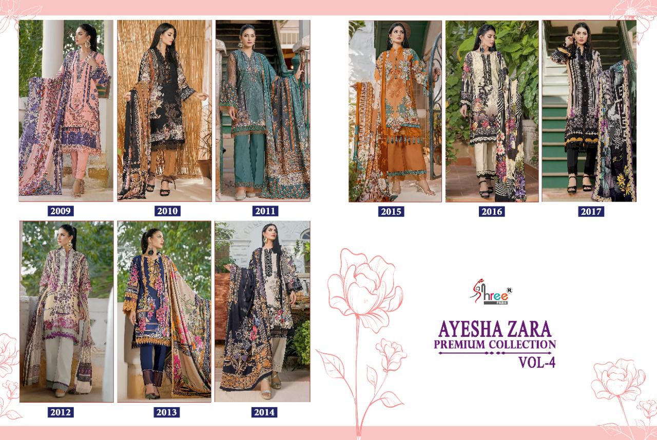 Shree Fab Ayesha Zara Premium Collection 2009-2017