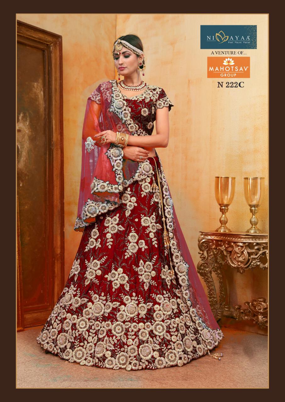 Mahotsav Nimayaa Shubh Vivah Designer Wedding Choli 222 C