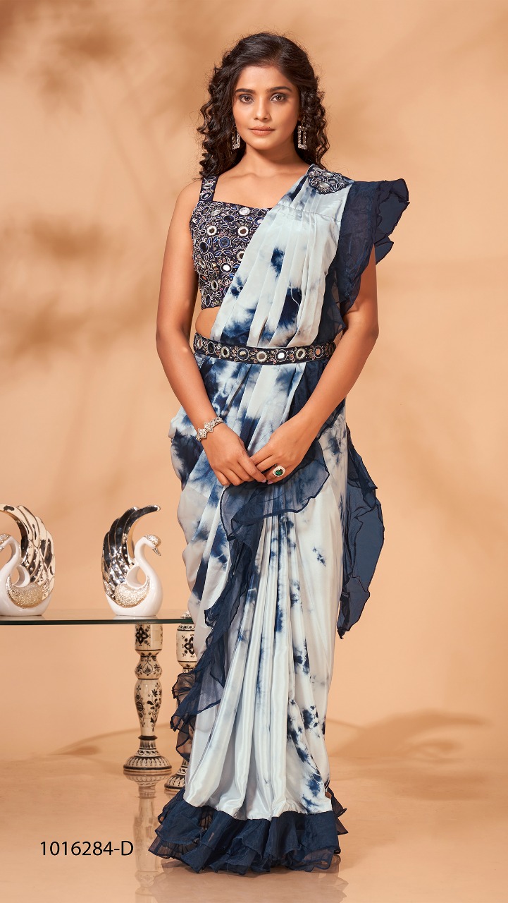 Aamoha Trendz Ready To Wear Designer Saree 1016284-D