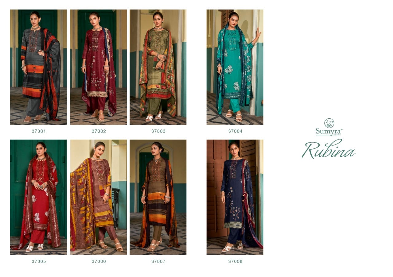 Radhika Fashion Sumyra Rubina 37001-37008