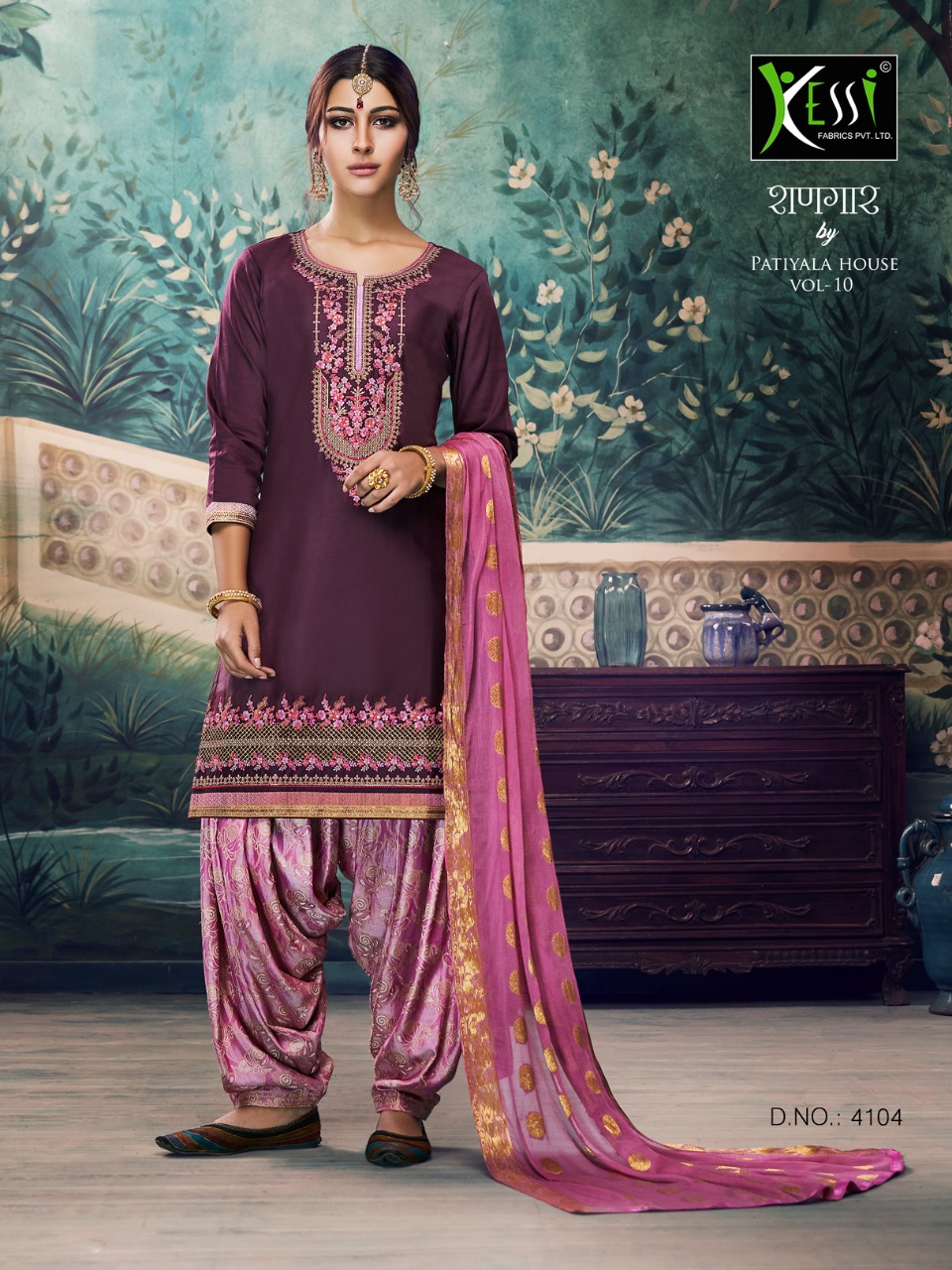 Kessi Fabrics Shangar By Patiala House 4104