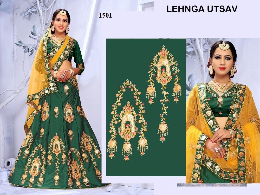 Designer Lehenga Utsav Traditional Silk Lehenga Choli 1501