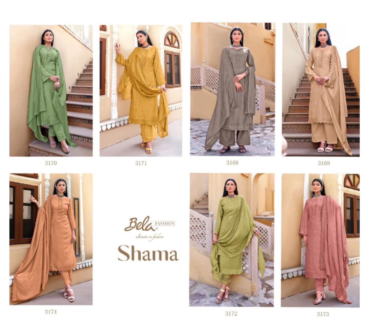 Bela Fashion Shama 3168-3174