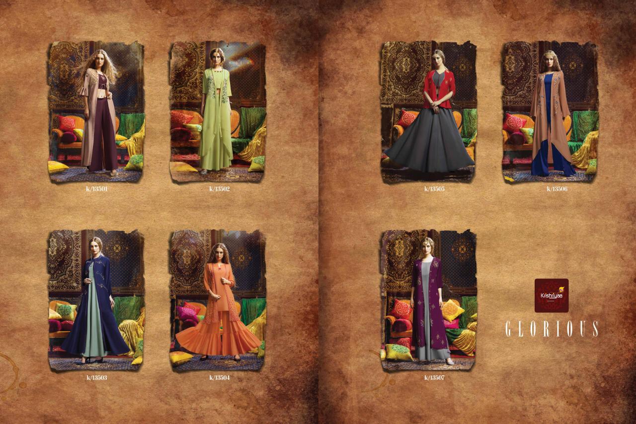 Krishriyaa Fashions Glorious 13501-13507