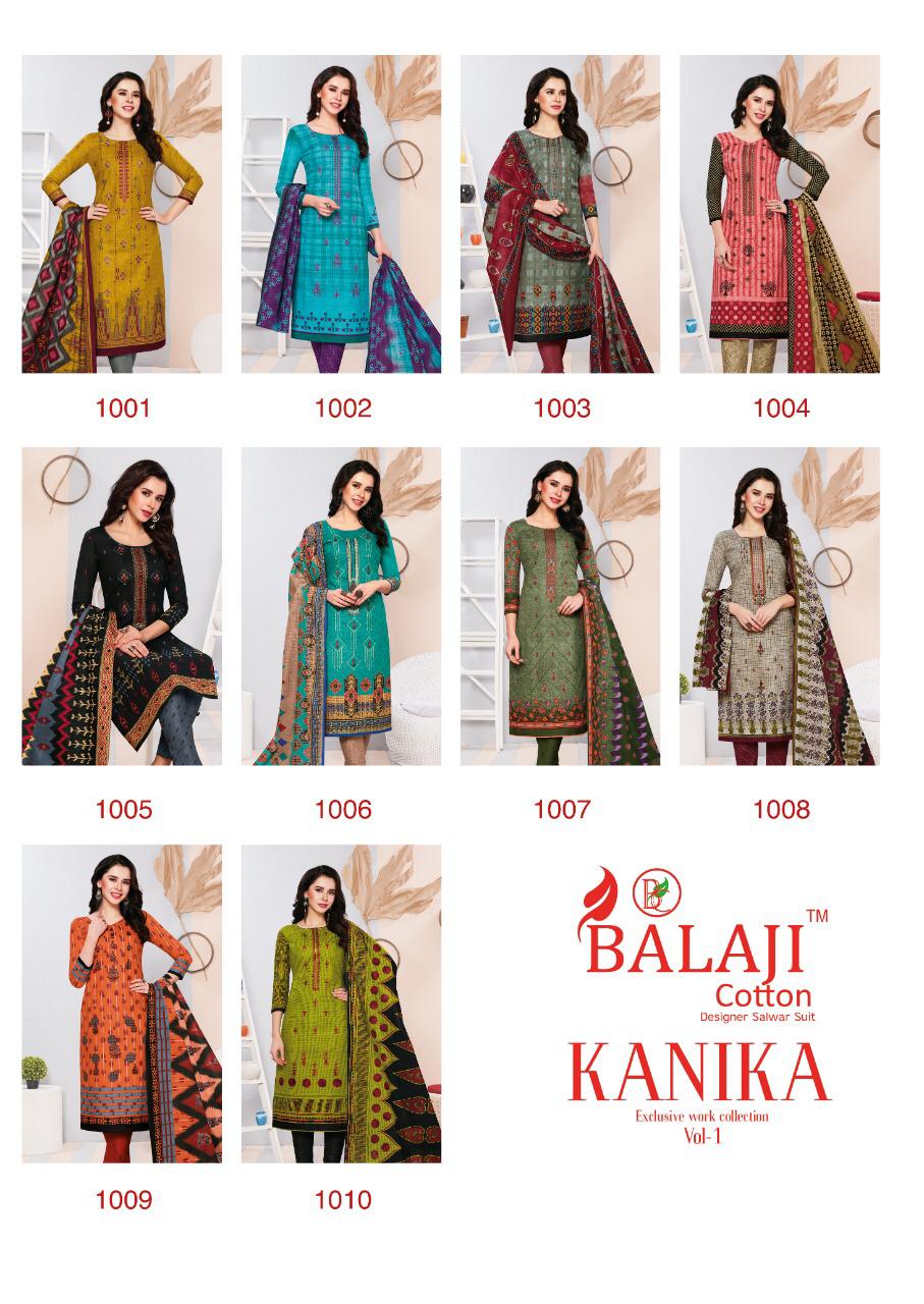 Balaji Cotton Kanika 1001-1012